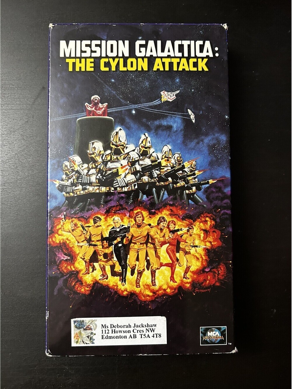 Battlestar Galactica - Mission Galactica: The Cylon Attack (VHS, 1996)